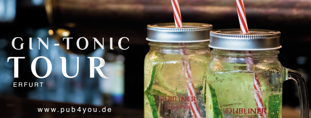 Gin Tour Station - Patricks Pub Erfurt Gin Tour Station - Patricks Pub Erfurt